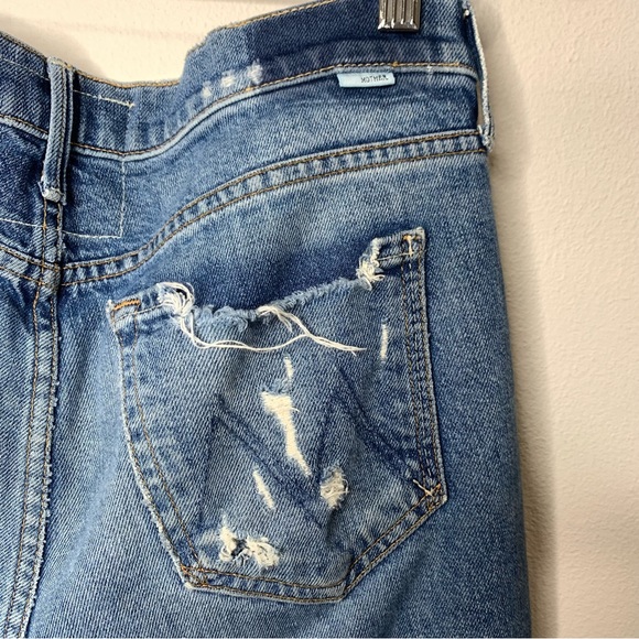 MOTHER Superior The Sinner Ice Scream You Scream Denim Jean Refurbished - Picture 13 of 14